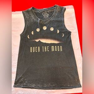 Chaser Gray Graphic Tank Top